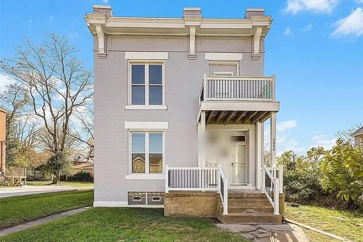 Restored brick two story investment property in Missouri